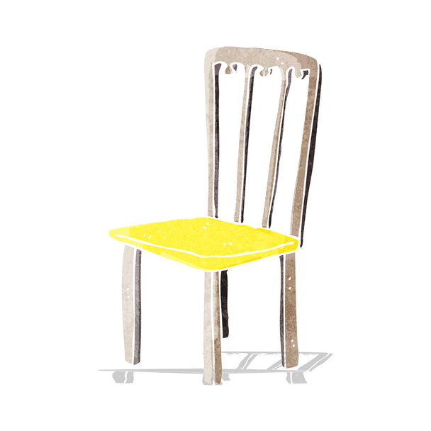cartoon old chair - Vecteur, image