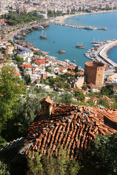 άποψη της πόλης Alanya, Τουρκία - Φωτογραφία, εικόνα