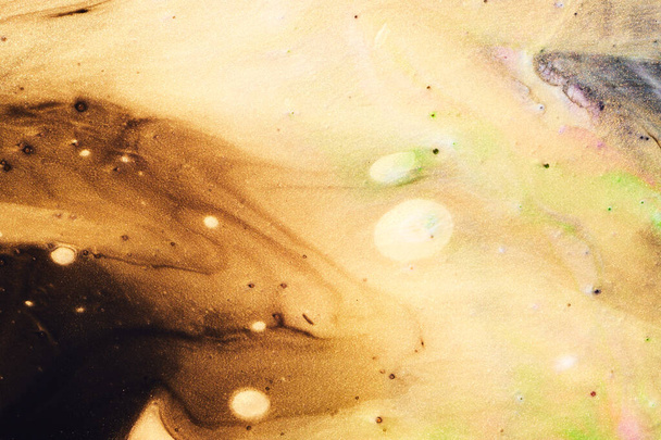 Yüzen mürekkepler. Tasarım için yaratıcı doku. Soyut mermer arkaplanı boyar - Fotoğraf, Görsel