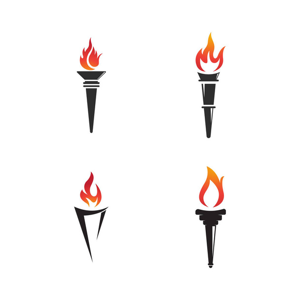 Torch Vector Icon. Flambeau Icon. Cresset Icon. Royalty Free SVG, Cliparts,  Vectors, and Stock Illustration. Image 55446540.