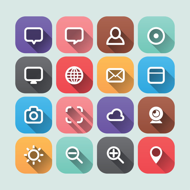 Vector 2D Flat Icons Design - Vector, Image
