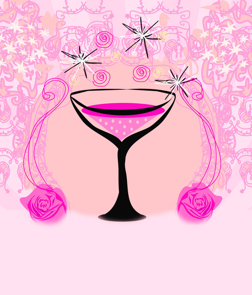 Cocktail party Invitation Card - Zdjęcie, obraz