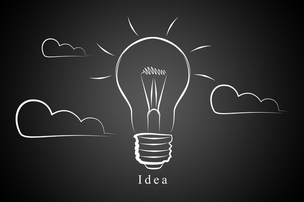 Light bulb business idea - Photo, Image
