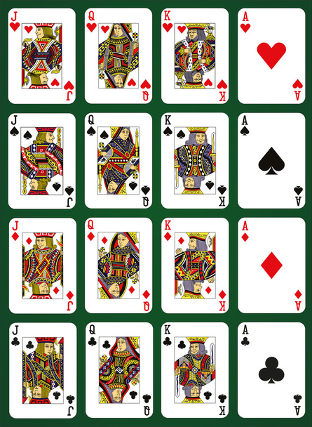 Poker Kartları - Vektör, Görsel