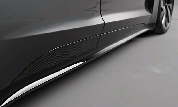 INGOLSTADT, GERMANY - Sep 26, 2021: Audi RS E-Tron GT - Luxurious Car Exterior With Elegant Sport Elements And Metallic Design. Concept For Transportation And Automobile Technology - Fotó, kép