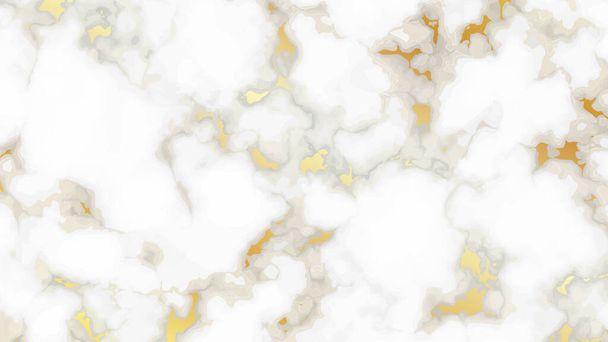 Gold marble texture background. Abstract backdrop of marble granite stone. Vector illustration - Vector, Image