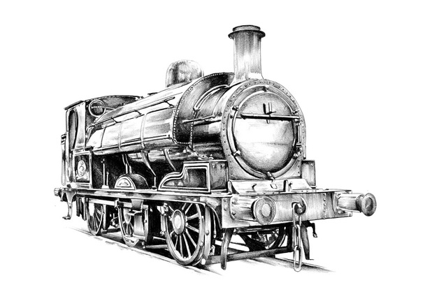 vieille locomotive à vapeur vintage rétro
 - Photo, image