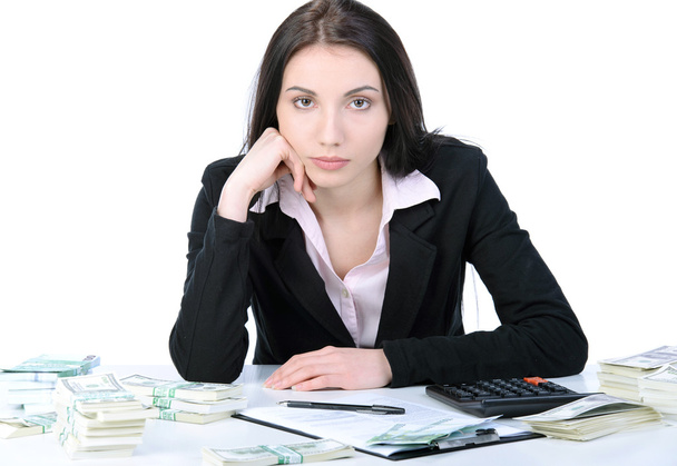 Business woman and money - Photo, image