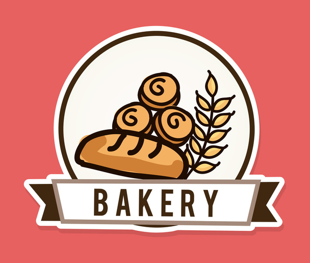 pekárna design - Vektor, obrázek