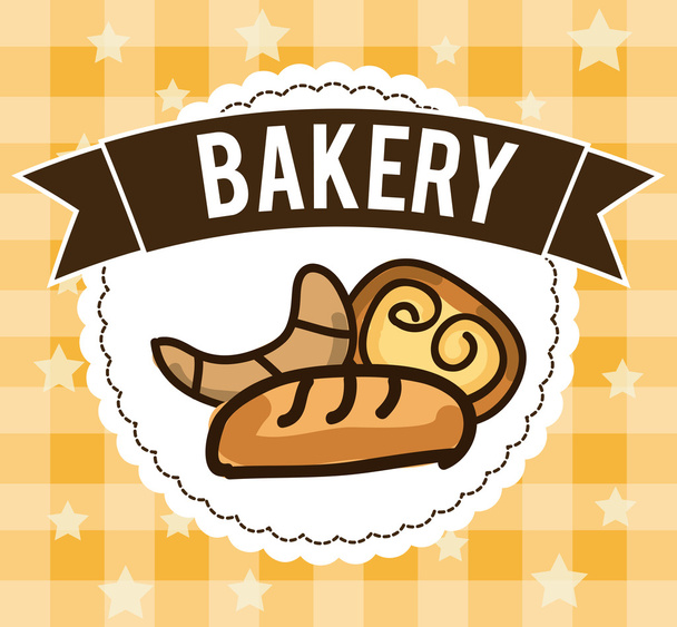 bakery design - Vector, Image