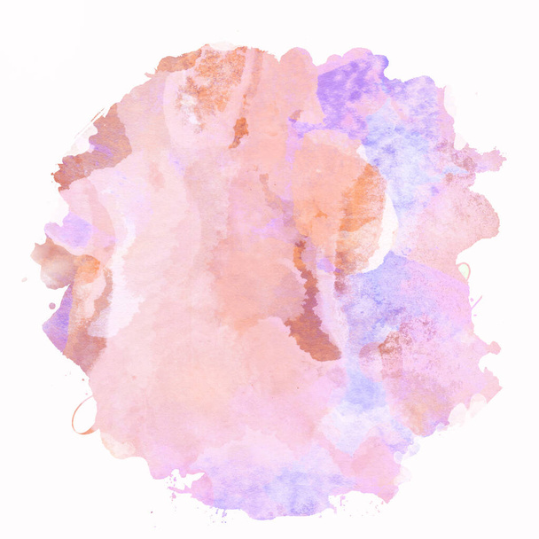 abstract watercolor design wash aqua painted texture close up. - Fotografie, Obrázek