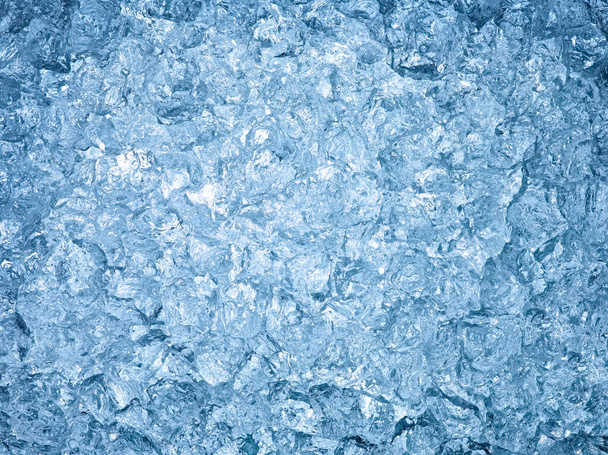 Eiswürfel Hintergrund kühles Wasser einfrieren - Foto, Bild