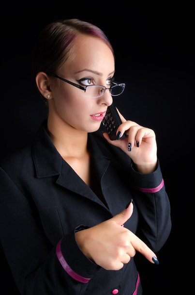 Young Woman Talking on Phone - Photo, Image