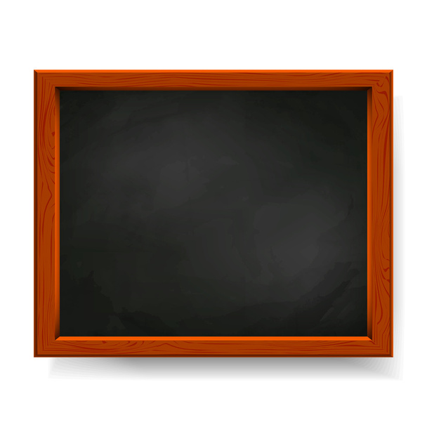 Black blackboard - Vector, Image