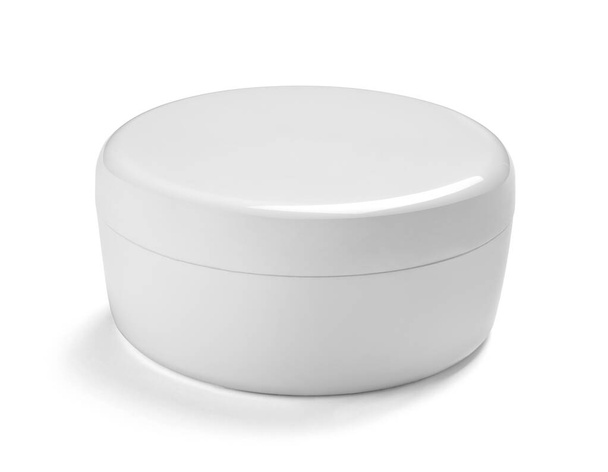λευκή κρέμα δοχείο βάζο ομορφιά ενυδατική σωλήνα σαπούνι - Φωτογραφία, εικόνα