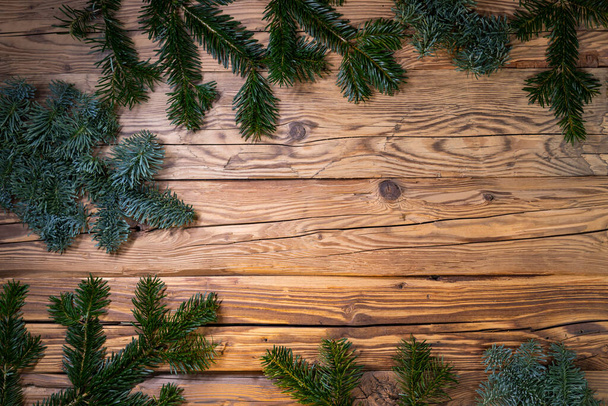 Natal tcheco tradicional em decoração de madeira com galho - Foto, Imagem