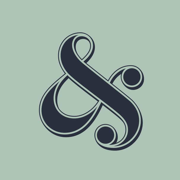 Ampersand - Vector, afbeelding
