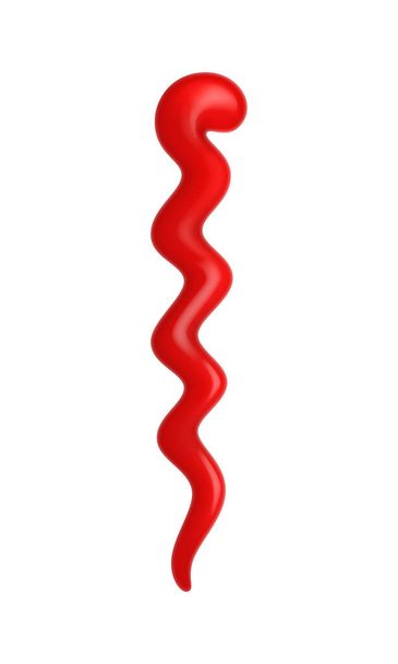Icona della striscia di ketchup - Vettoriali, immagini