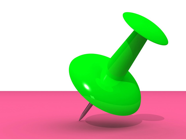 3d colorful pushpin - Fotoğraf, Görsel