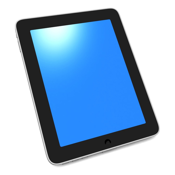 3d Black tablet pc - Photo, Image