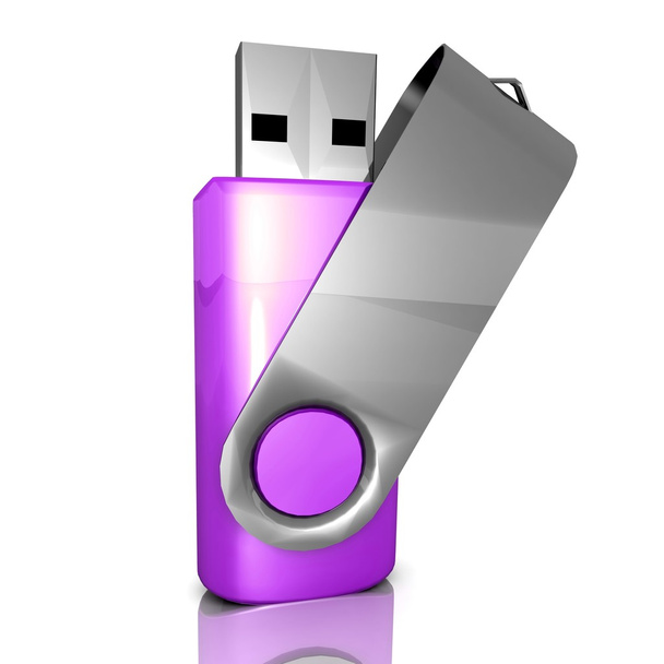 3D model USB Flash Drive - Фото, изображение
