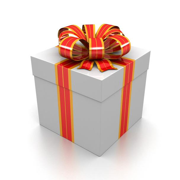 Caja de regalo, con cinta
 - Foto, Imagen