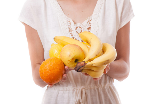 fruits in female hands - Photo, Image