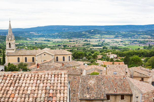 Provence village Gordes scenic overlook - Foto, afbeelding