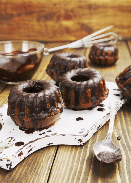 Muffins with chocolate - Fotografie, Obrázek