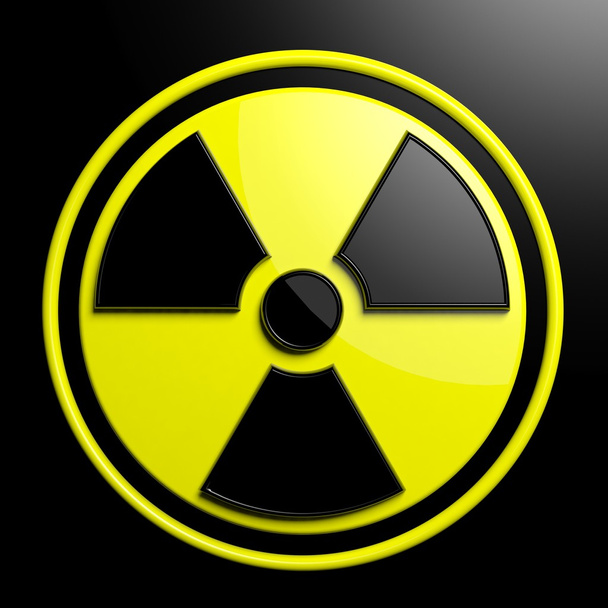 Señal de advertencia nuclear fondo
  - Foto, Imagen