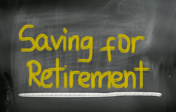 Sparen für Rentenkonzept - Foto, Bild