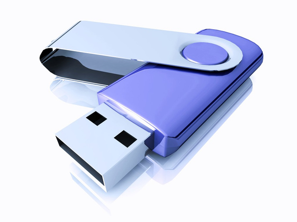 USB Flash Drive model - Foto, imagen