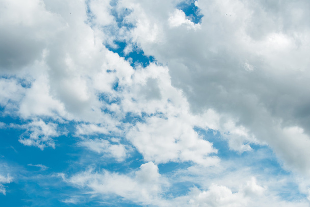 Cloudscape of bright blue sky - Foto, imagen