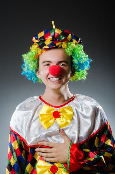 drôle clown dans humour concept - Photo, image