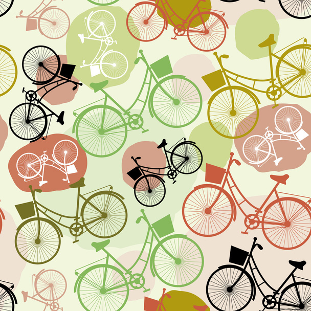 bicycles background - Vektori, kuva