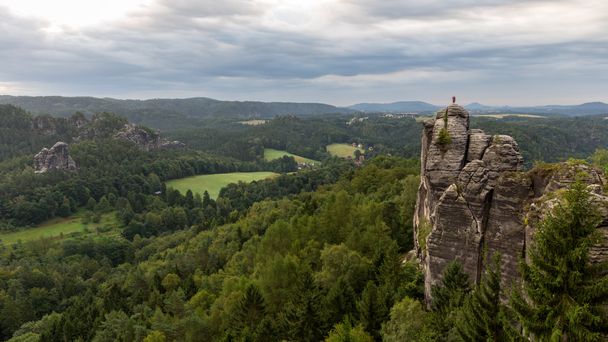 die Mönchssandstein-Felsformation - Foto, Bild