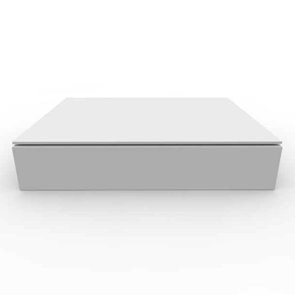 Empty box on a white background - Foto, Imagen
