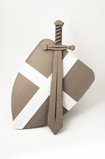  Medieval sword and shield - Fotó, kép