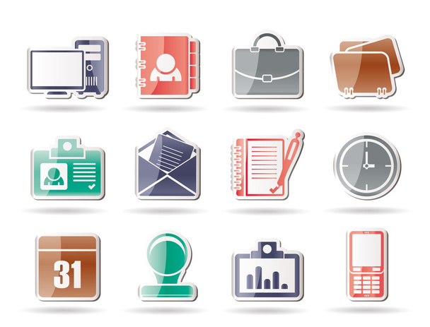 Web Applications,Business and Office icons, Universal icons - Vector, Image