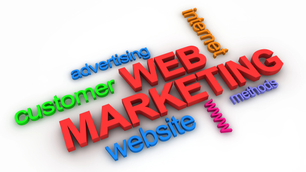 Web Marketing Concept - Photo, Image