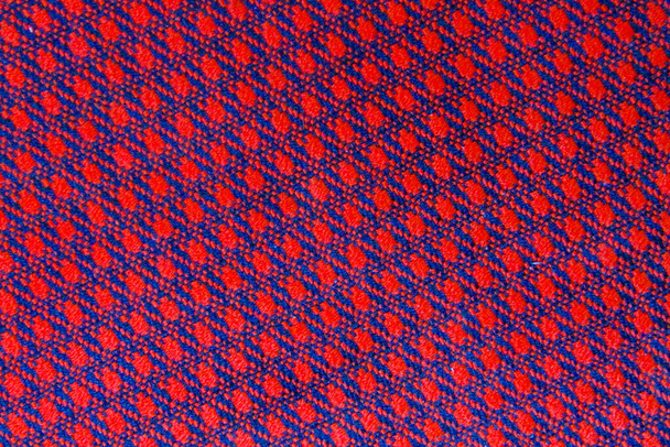 Červeno-černá textura tkaniny pro pozadí - Fotografie, Obrázek