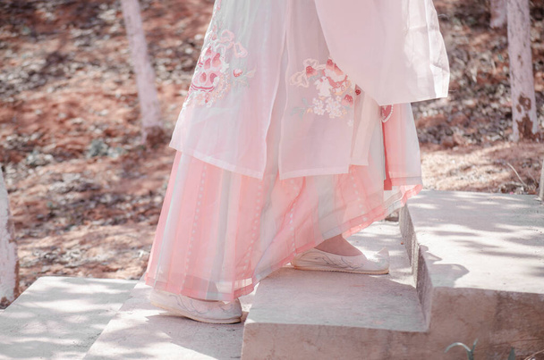 beautiful bride in a dress with a veil - Foto, immagini