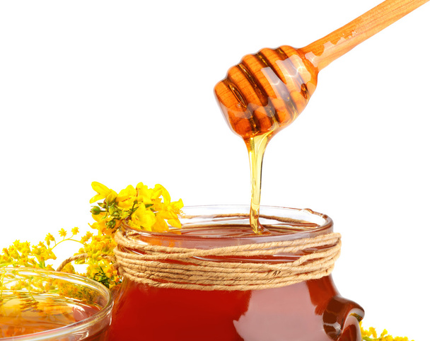μπολ με μέλι - Φωτογραφία, εικόνα
