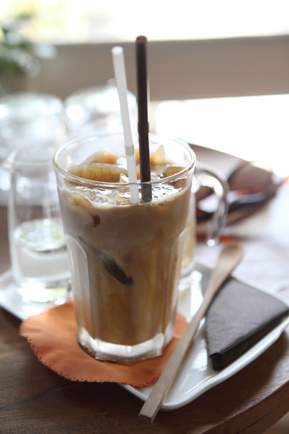 アイスラテコーヒー - 写真・画像