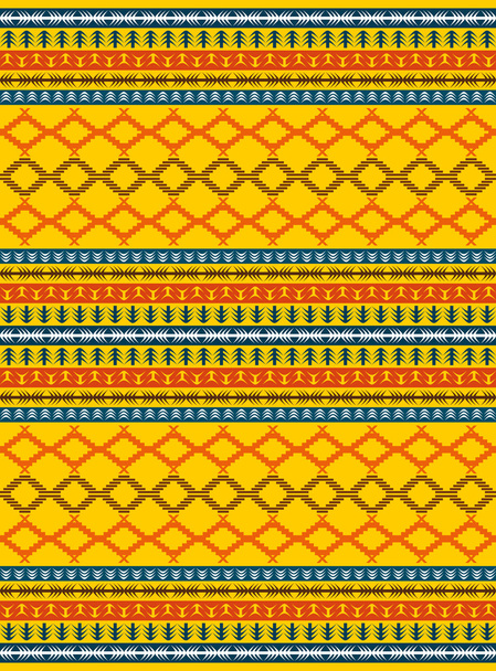 bennszülött törzs minta - Vektor, kép