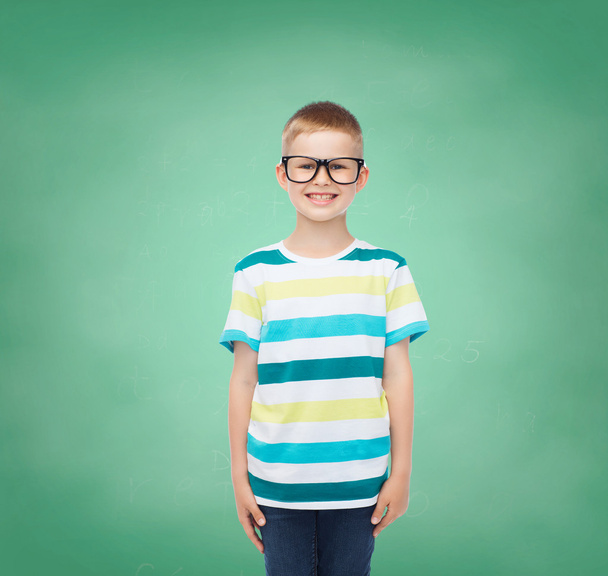 smiling little boy in eyeglasses - Valokuva, kuva