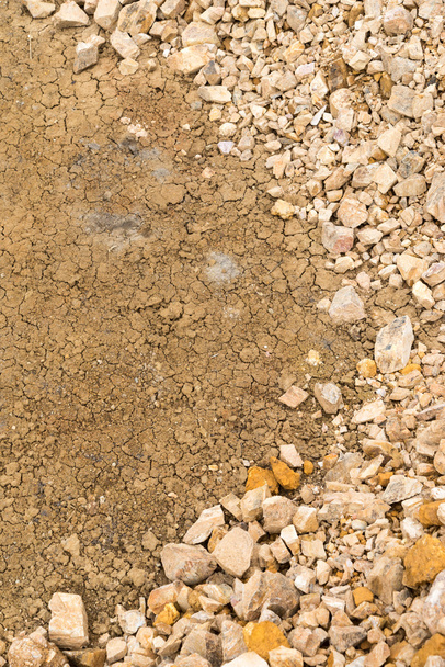Fels und Stein mit Bodengrund - Foto, Bild