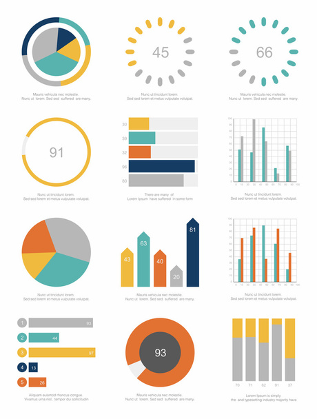 Infographic Elements - Vektor, Bild
