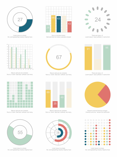 Infographic Elements - Vektor, Bild
