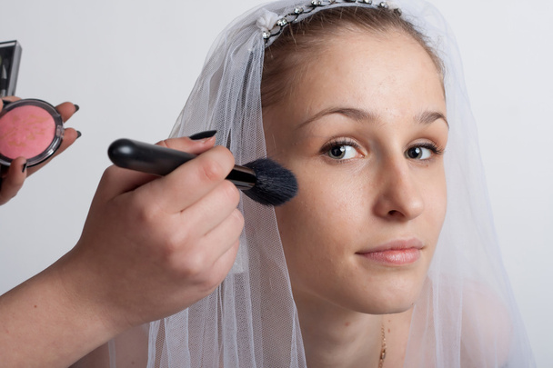 Bride make-up - Foto, afbeelding